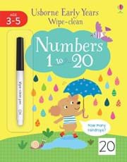 Wipe-Clean Numbers 1 to 20