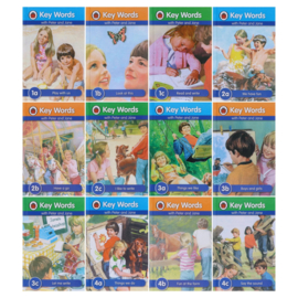 Ladybird Key Words with Peter and Jane 36 Books Collection Box Set - Hardback