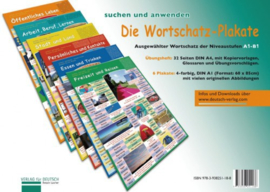 Die Wortschatz-Plakate Übungsheft en 6 Plakate