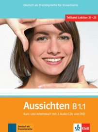 Aussichten B1.1 Studentenboek en Werkboek met 2 Audio-CDs en DVD