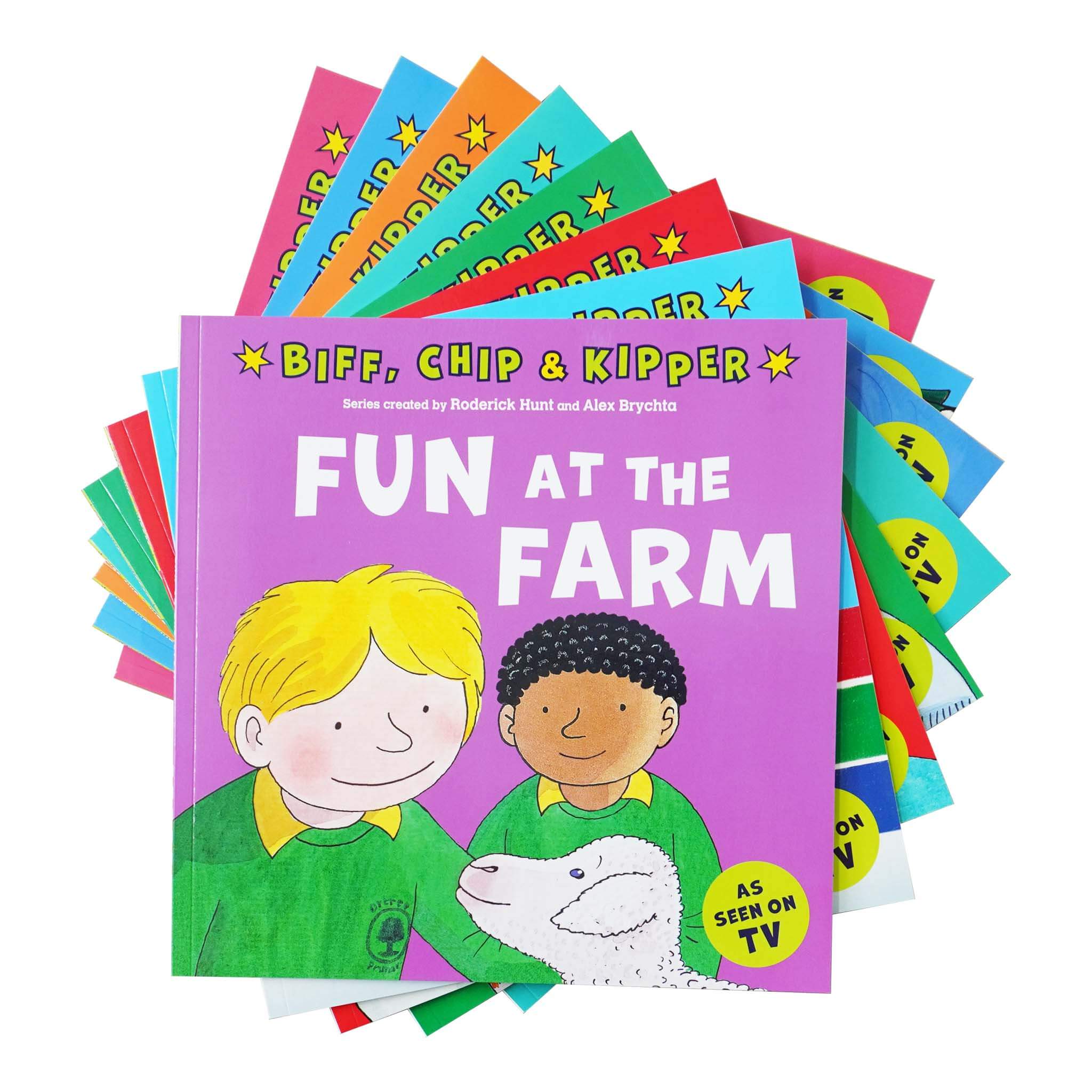 First Experiences with Biff, Chip & Kipper 8 Books Collection