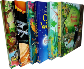 Usborne Look Inside 6 Books Collection Set