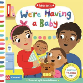 Big Steps: We're Having a Baby Board Book (Marion Cocklico)
