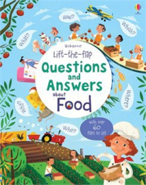 Lift-the-flap questions and answers about food