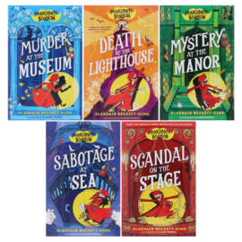 Montgomery Bonbon Series by Alasdair Beckett-King: Illustrated 5 Books Collection Set