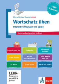 Wortschatz üben: Interactief Übungen en Spiele 3 CD-ROMs + Booklet