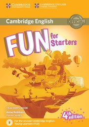 Fun for Starters, Movers and Flyers Fourth edition Starters Teacher's Book with downloadable audio  