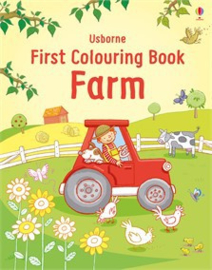 First colouring book: Farm