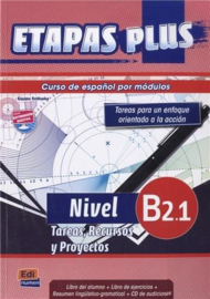 Etapas Plus B2.1. Tareas, Recursos y Proyectos - Libro del alumno/Ejercicios + CD 