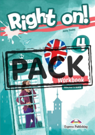 Right On! 4 Workbook Teacher's Book (with Digibook App) (international)