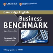 Business Benchmark Second edition UpperIntermediate BULATS Class Audio CDs (2)