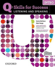 Q Skills for Success Listening and Speaking: Intro: Student Book with Online Practice