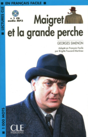 Maigret et la grande perche - Niveau 2 - Lecture CLE en Français facile + CD