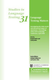 Language Testing Matters Paperback