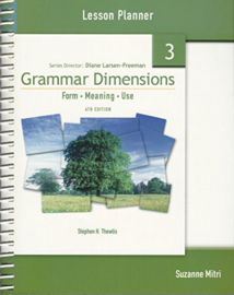 Grammar Dimensions 3 Teacher's Book/lesson Planner