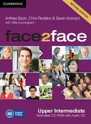 face2face Second edition UpperIntermediate Testmaker CD-ROM and Audio CD
