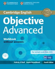 Objective Advanced Fourth edition Workbook without answers with Audio CD