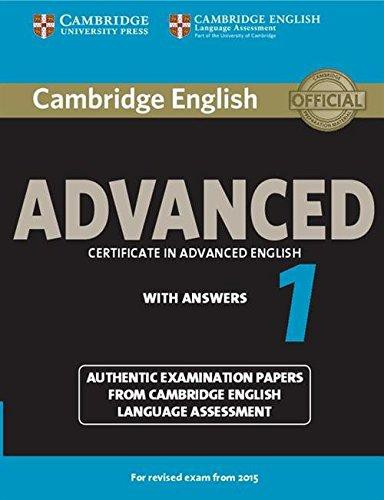 Cambridge English Advanced 1 Student's Book with answers