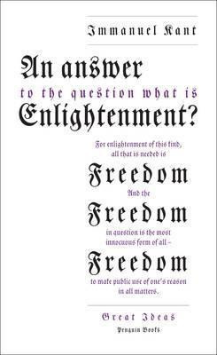 An Answer To The Question: 'what Is Enlightenment?' (Immanuel Kant)