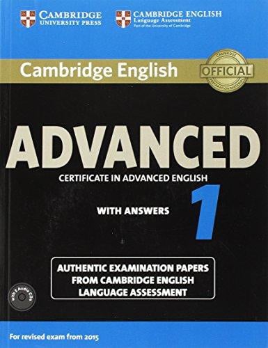 Cambridge English Advanced 1 Student’s Book Pack (Student’s Book with Answers and Audio CDs (2))
