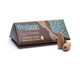 Organic Nag Champa Backflow Wierookkegels