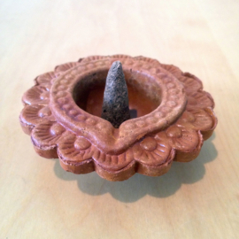 Diwali Kegel brander Terracotta (Bloem)
