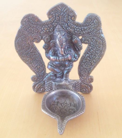 Diwali Metalen Kegel brander Ganesh