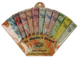 Waaier 12 India Nag Champa Geuren - de Moeder's Geuren