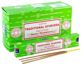 Traditional Ayurveda wierook Satya