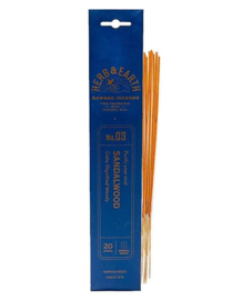 Sandalwood Wierook Herb&Earth Nipponkodo