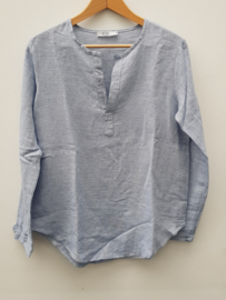 Blouse licht blauw