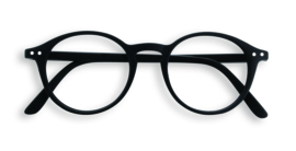Izipizi, leesbril, model D,  zwart