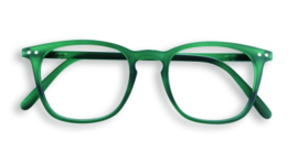 Izipizi, leesbril, model E, groen, diverse sterktes