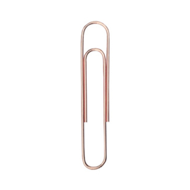 Paperclips koper 50 mm | 100 stuks