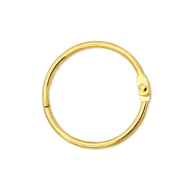 Sluitring goud 39 mm