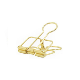 Binder clip goud 32 mm