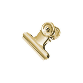 Bulldog clip goud 20 mm