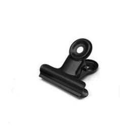 Bulldog clip zwart 20 mm