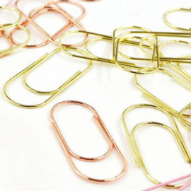 Paperclips koper 50 mm | 10 stuks