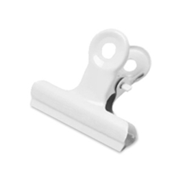 Bulldog clip wit 50 mm