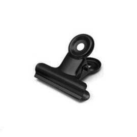 Bulldog clip zwart 31 mm