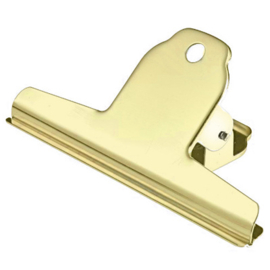 Spring clip goud 100 mm