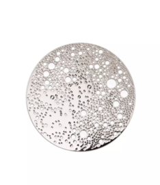 Magnetische Broche LUNAR - Klein - Zilver Blinkend