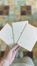 Postkaart 'The Rest Is Confetti'
