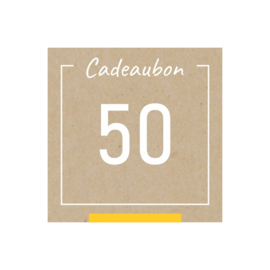 cadeaubon 50