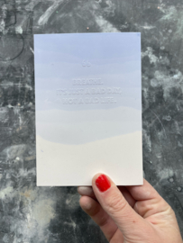 Postkaart 'BREATHE'