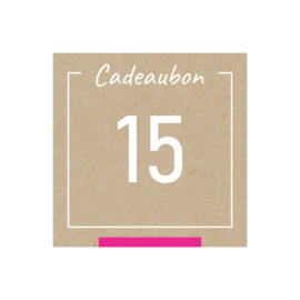 cadeaubon 15