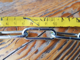 Ketting 4 mm verzinkt, per meter