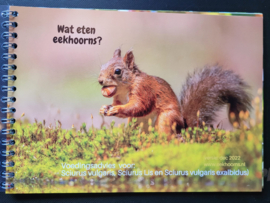Boekje:  Wat eten eekhoorns?