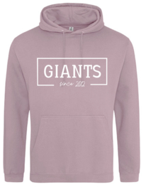 HOODIE 'GIANTS' DUSTY PURPLE VOLWASSENEN